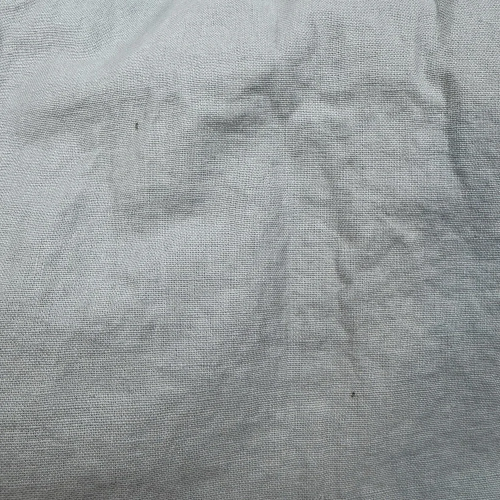 Pottery Barn Light Blue Linen Cotton Pleated Curtain Panels 78in 4 Panels Set